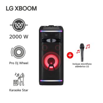 Torre de sonido LG XBOOM OK99M 2000W