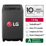 Lavadora LG 13 KG WT13BVTB Negro